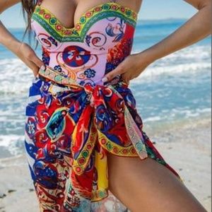 Swim - Bathing Suit w Cover up Swim - Bathing Suit w Cover up